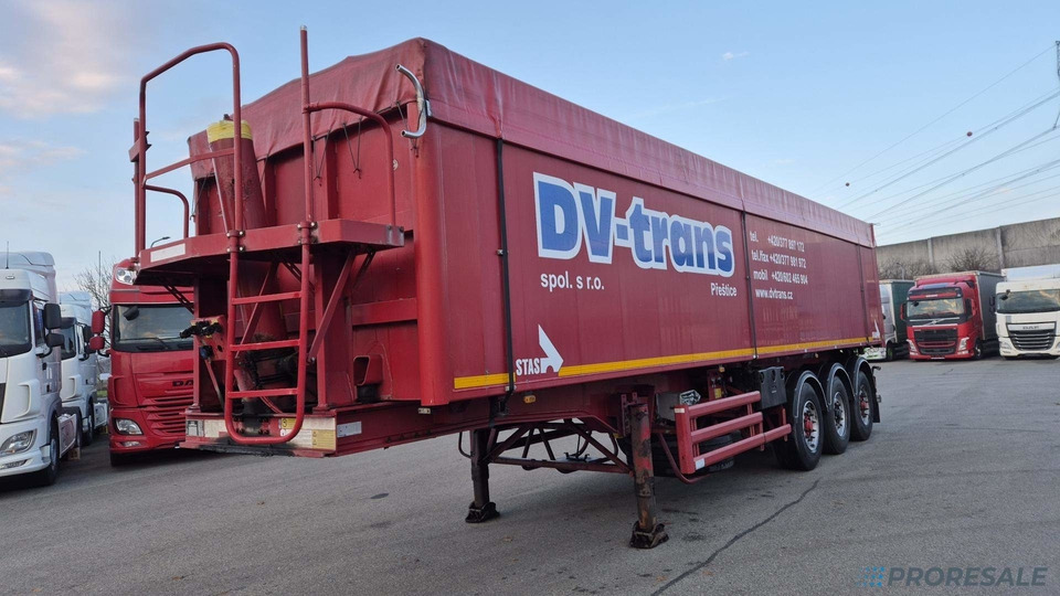 STAS SZ 336 K - sklápěč 52 m3 - Fe / Al - Tipper semi-trailer: picture 2 STAS SZ 336 K - sklápěč 52 m3 - Fe / Al - Tipper semi-trailer: picture 2