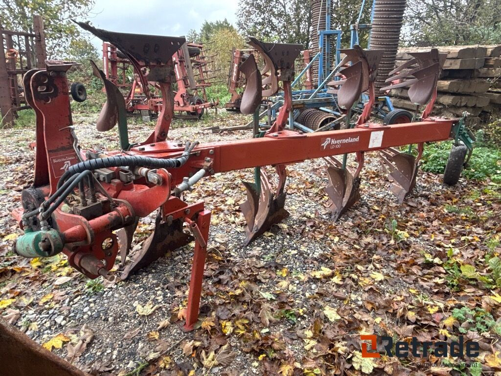 Kverneland LD100 - 4-bladet vendeplov / plough - Agricultural machinery: picture 5 Kverneland LD100 - 4-bladet vendeplov / plough - Agricultural machinery: picture 5