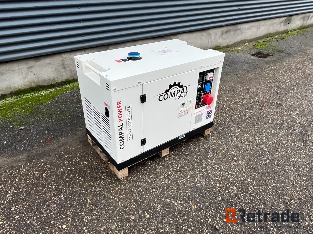 Generator COMPAL POWER VG - R 110 - 10 KW Diesel Generator 10 KW - Construction machinery: picture 1 Generator COMPAL POWER VG - R 110 - 10 KW Diesel Generator 10 KW - Construction machinery: picture 1
