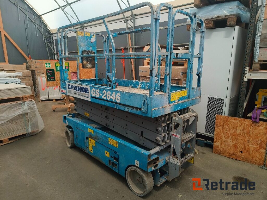 Genie GS-2646, 10meters, Rep objekt - Construction machinery: picture 1 Genie GS-2646, 10meters, Rep objekt - Construction machinery: picture 1