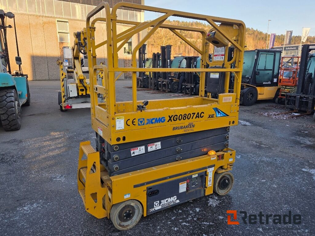 Construction machinery XCMG XG0807AC 2022 MOD SAKSELIFT KUN 44 TIMER: picture 8