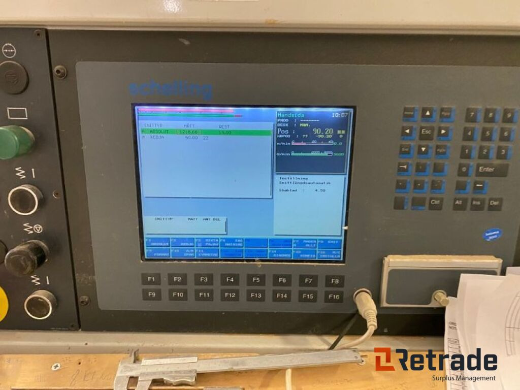 Formatsåg/Front Load Panel Saw Schelling 430/430 - Industrial equipment: picture 5 Formatsåg/Front Load Panel Saw Schelling 430/430 - Industrial equipment: picture 5