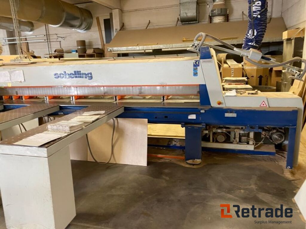Formatsåg/Front Load Panel Saw Schelling 430/430 - Industrial equipment: picture 2 Formatsåg/Front Load Panel Saw Schelling 430/430 - Industrial equipment: picture 2