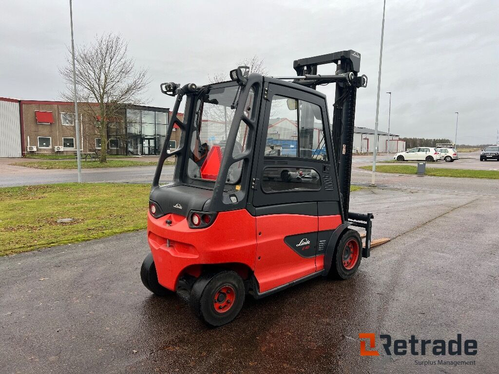 Motviktstruck Linde e340h-01/600, 2017, 3096H, EL truck - Industrial equipment: picture 3 Motviktstruck Linde e340h-01/600, 2017, 3096H, EL truck - Industrial equipment: picture 3