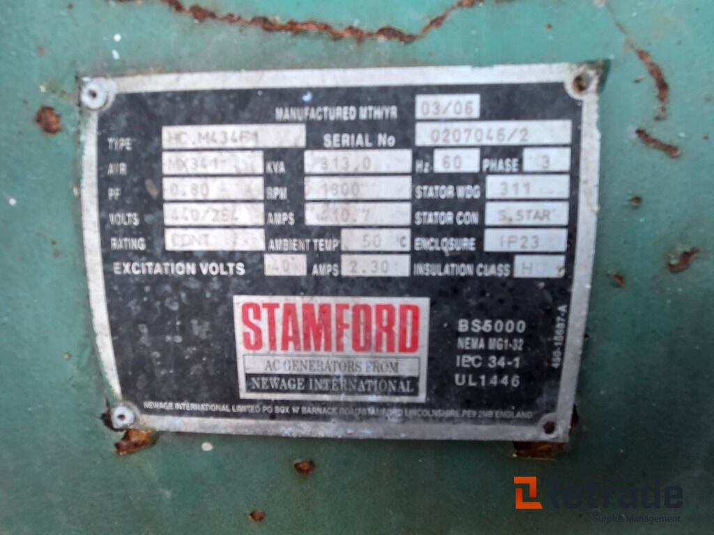 2 stk / pcs Volvo Penta D9 MG m/ Stamford generator - Other machinery: picture 3 2 stk / pcs Volvo Penta D9 MG m/ Stamford generator - Other machinery: picture 3