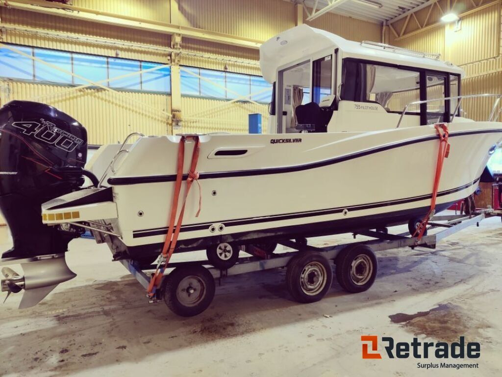 QUICKSILVER 755 PILOTHOUSE 2014 MOD MED MERCURY 400R 2018 MOD 200 timer.! - Other machinery: picture 2 QUICKSILVER 755 PILOTHOUSE 2014 MOD MED MERCURY 400R 2018 MOD 200 timer.! - Other machinery: picture 2