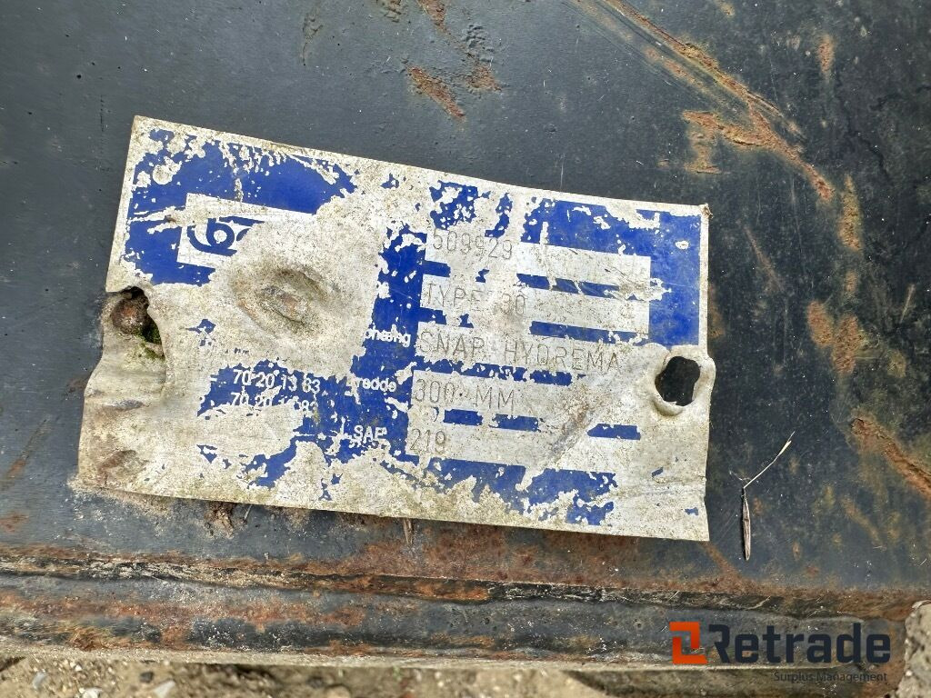 Rendeskovl 30 cm - Excavator bucket: picture 3 Rendeskovl 30 cm - Excavator bucket: picture 3