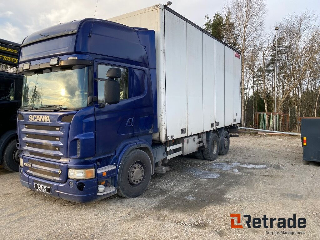 Skåpbil Scania R500LB6X2*4MNB Renoveringsobjekt - Box truck: picture 1 Skåpbil Scania R500LB6X2*4MNB Renoveringsobjekt - Box truck: picture 1