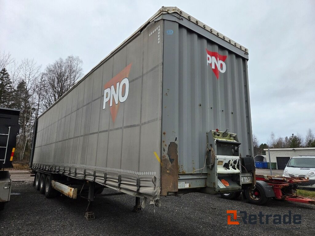 Trailer Krone SD Profi-liner Nybesiktigad - Curtainsider semi-trailer: picture 2 Trailer Krone SD Profi-liner Nybesiktigad - Curtainsider semi-trailer: picture 2