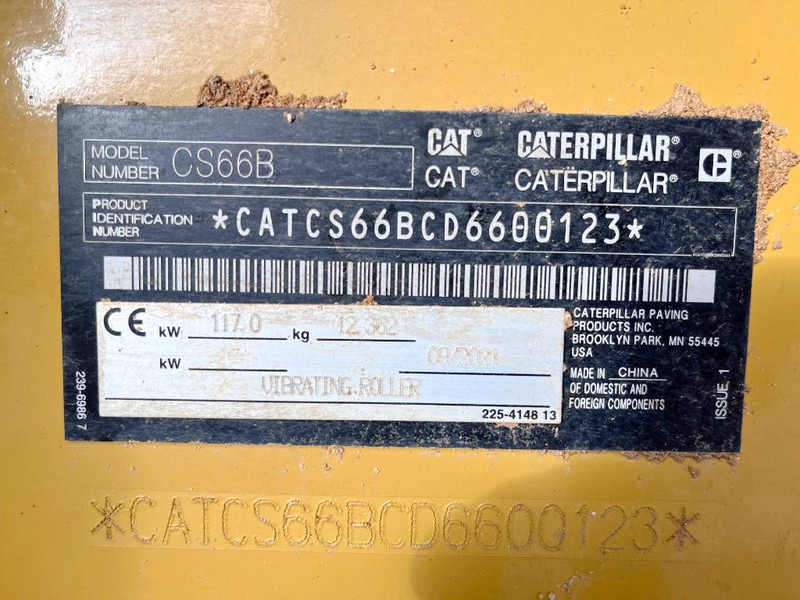 Roller Cat CS66B Excellent Condition / Low Hours / CE: picture 19