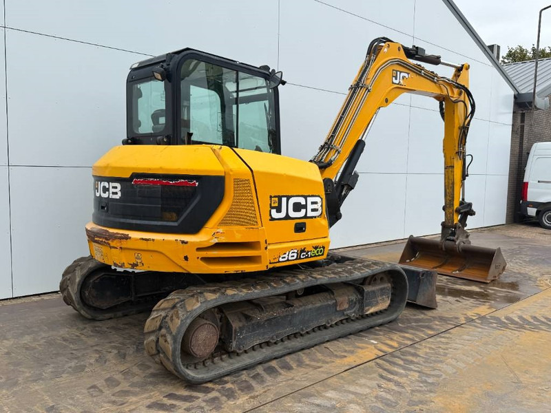 JCB 86C-1 - Hammer Lines / Quick Coupler - Mini excavator: picture 5 JCB 86C-1 - Hammer Lines / Quick Coupler - Mini excavator: picture 5