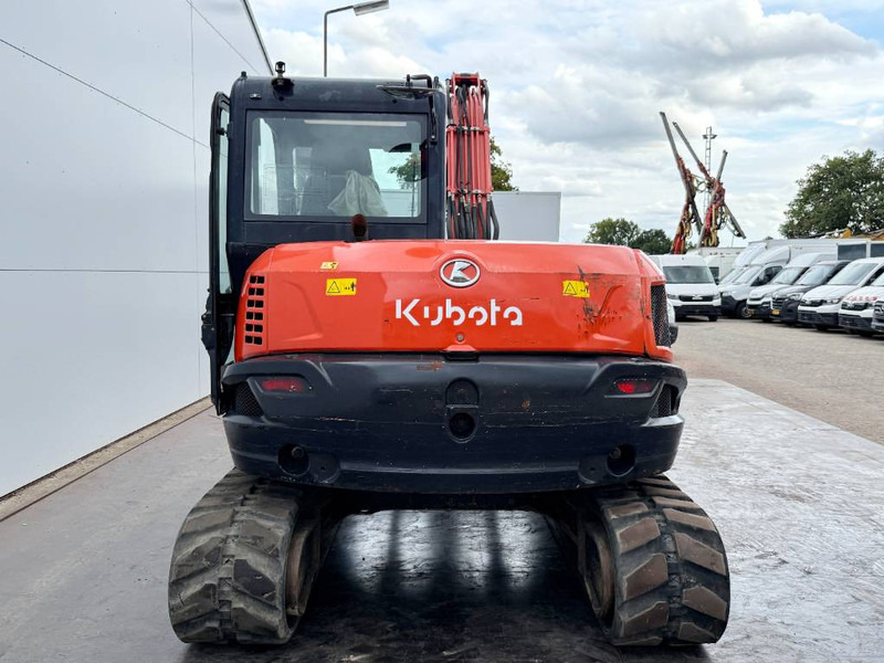 Kubota KX080-4A - Hammer Lines / Quick Coupler - Mini excavator: picture 4 Kubota KX080-4A - Hammer Lines / Quick Coupler - Mini excavator: picture 4