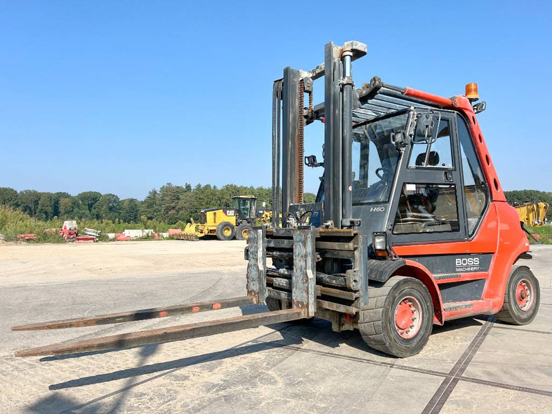 Linde H60D-03 - Duplex / Fork Positioners / Side Shift - Diesel forklift: picture 1 Linde H60D-03 - Duplex / Fork Positioners / Side Shift - Diesel forklift: picture 1