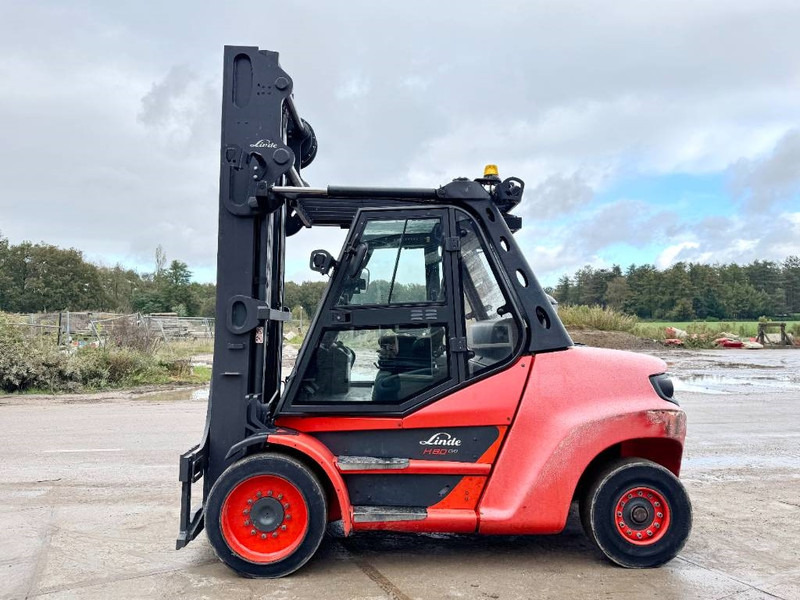 Linde H80D-03/900 - Triplex / German Machine - Diesel forklift: picture 2 Linde H80D-03/900 - Triplex / German Machine - Diesel forklift: picture 2