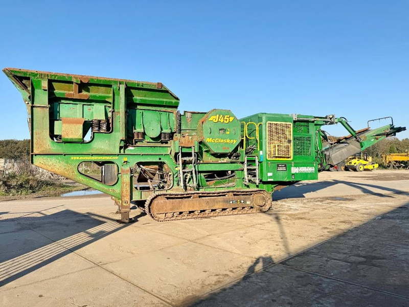 MCCLOSKEY J45 - JAW CRUSHER / CE Certified - Mobile crusher: picture 1 MCCLOSKEY J45 - JAW CRUSHER / CE Certified - Mobile crusher: picture 1