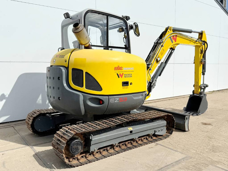 WACKER NEUSON EZ53 Zero Tail - Load Indicator / Closed Cab / AC - Mini excavator: picture 5 WACKER NEUSON EZ53 Zero Tail - Load Indicator / Closed Cab / AC - Mini excavator: picture 5