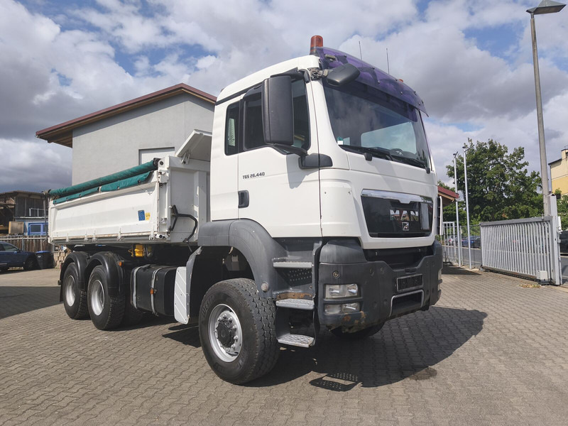 Tipper MAN MAN TGS 26.440 Kipper 6x6 Bordmatik Rollplane AHK Euro 5: picture 6