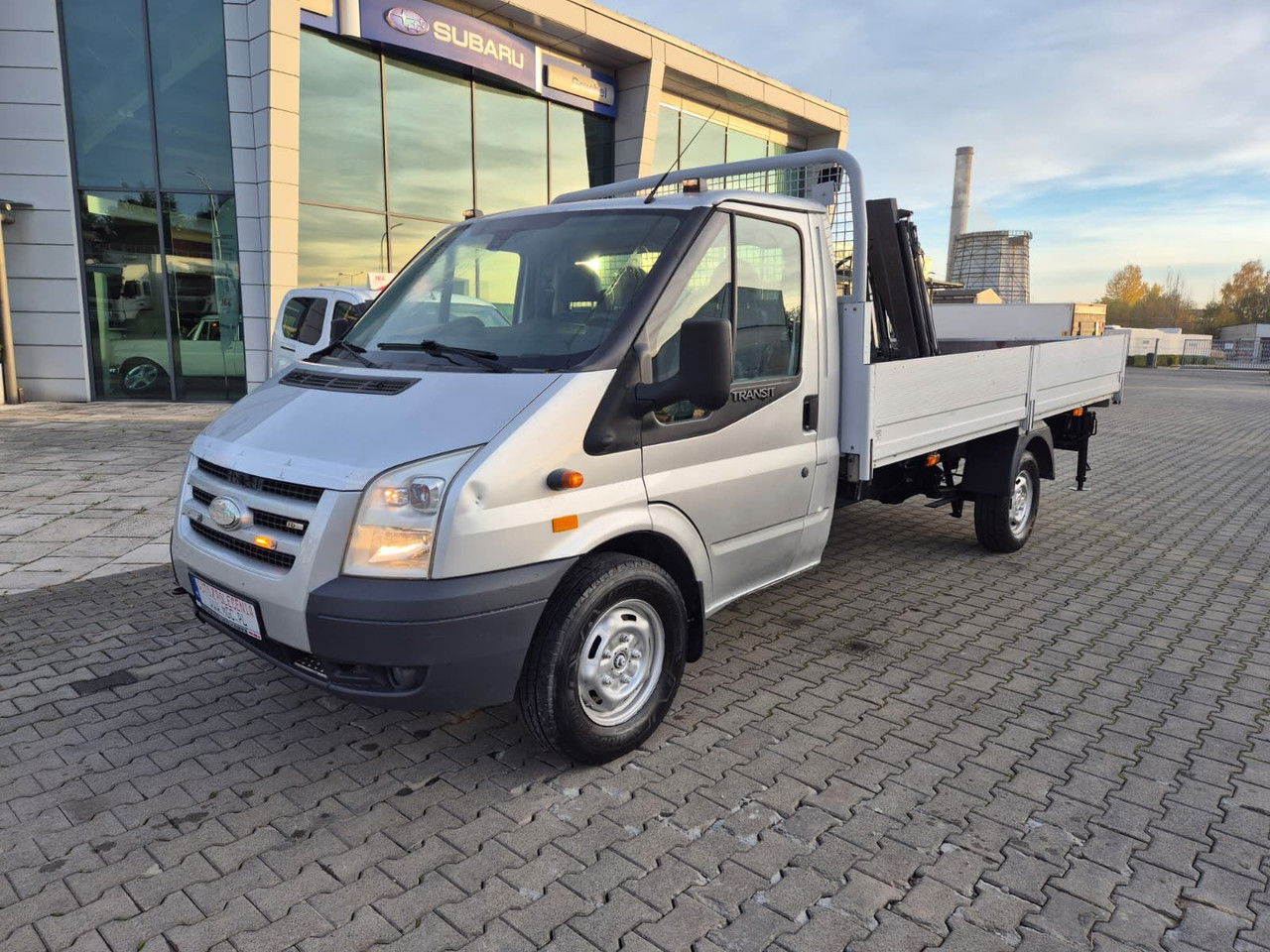 Ford Transit 350 2.4 TDCi / HDS Hiab / 1 Owner / Serviced - Flatbed van: picture 1 Ford Transit 350 2.4 TDCi / HDS Hiab / 1 Owner / Serviced - Flatbed van: picture 1