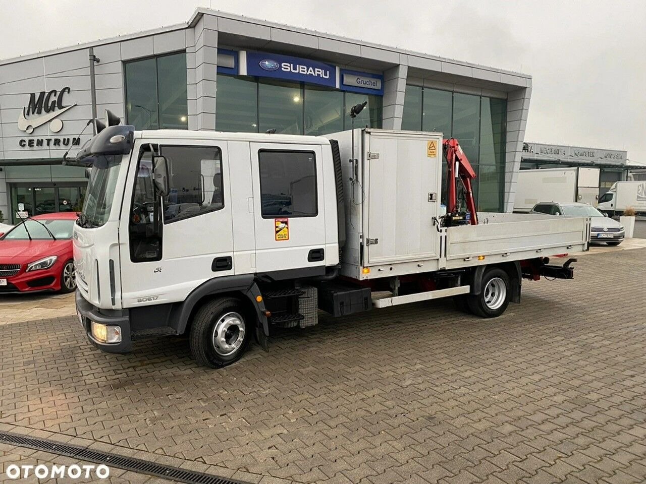 Iveco Eurocargo ML80E17 / HDS HMF / 1 Owner / Doka - Dropside/ Flatbed truck, Crane truck: picture 3 Iveco Eurocargo ML80E17 / HDS HMF / 1 Owner / Doka - Dropside/ Flatbed truck, Crane truck: picture 3
