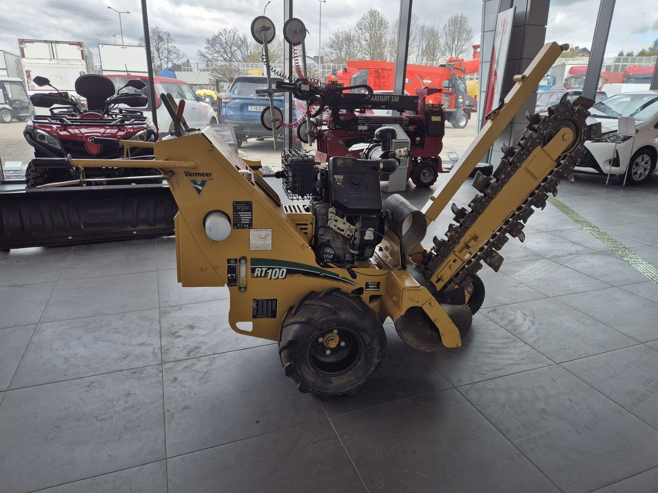 VERMEER RT100 / Trench SAW / Mini Chain Excavator / Idea L FOR Cables - Trencher: picture 4 VERMEER RT100 / Trench SAW / Mini Chain Excavator / Idea L FOR Cables - Trencher: picture 4