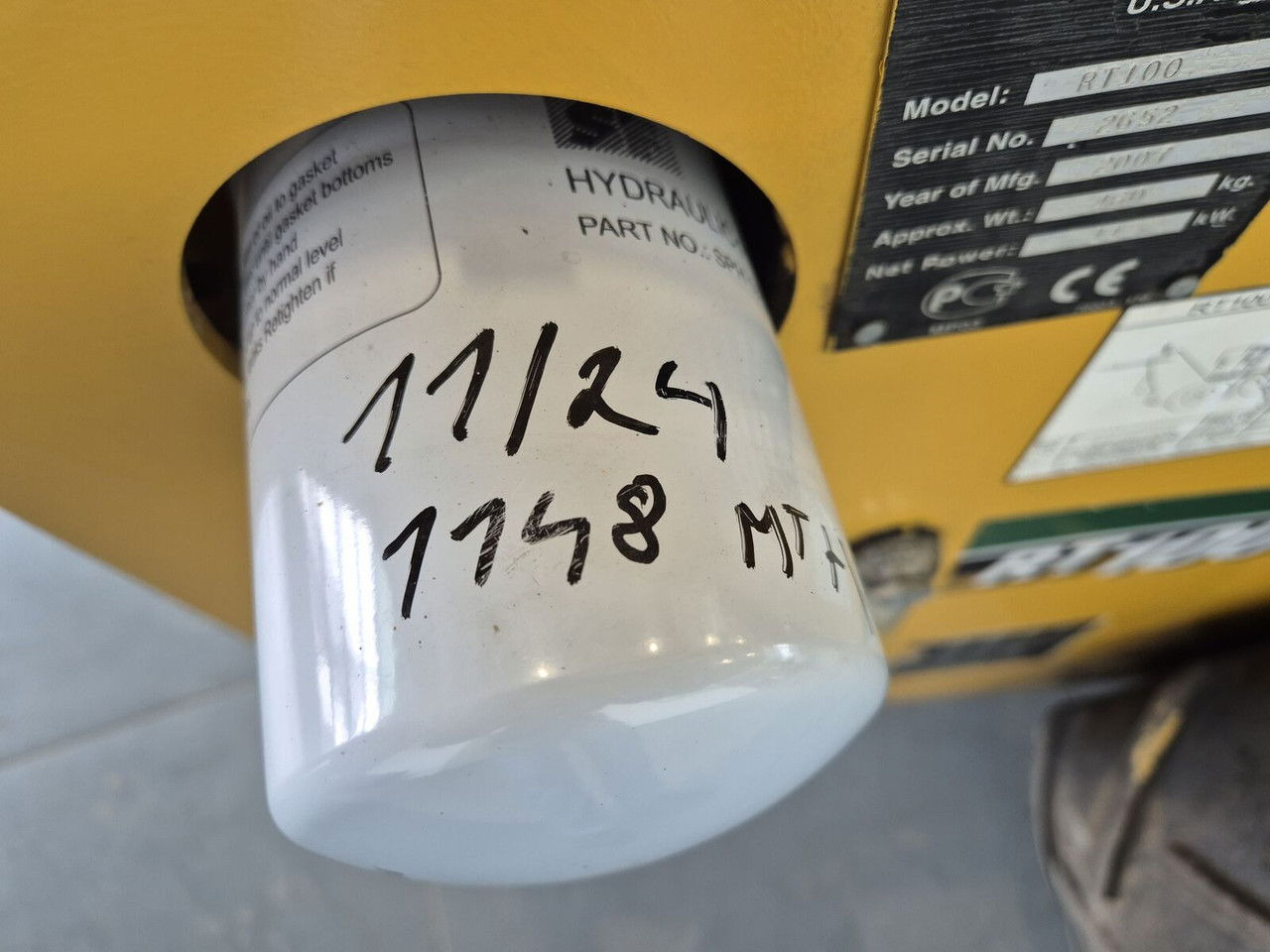 Trencher Vermeer RT100 / Trench SAW / Mini Chain Excavator / Idea L FOR Cables: picture 17