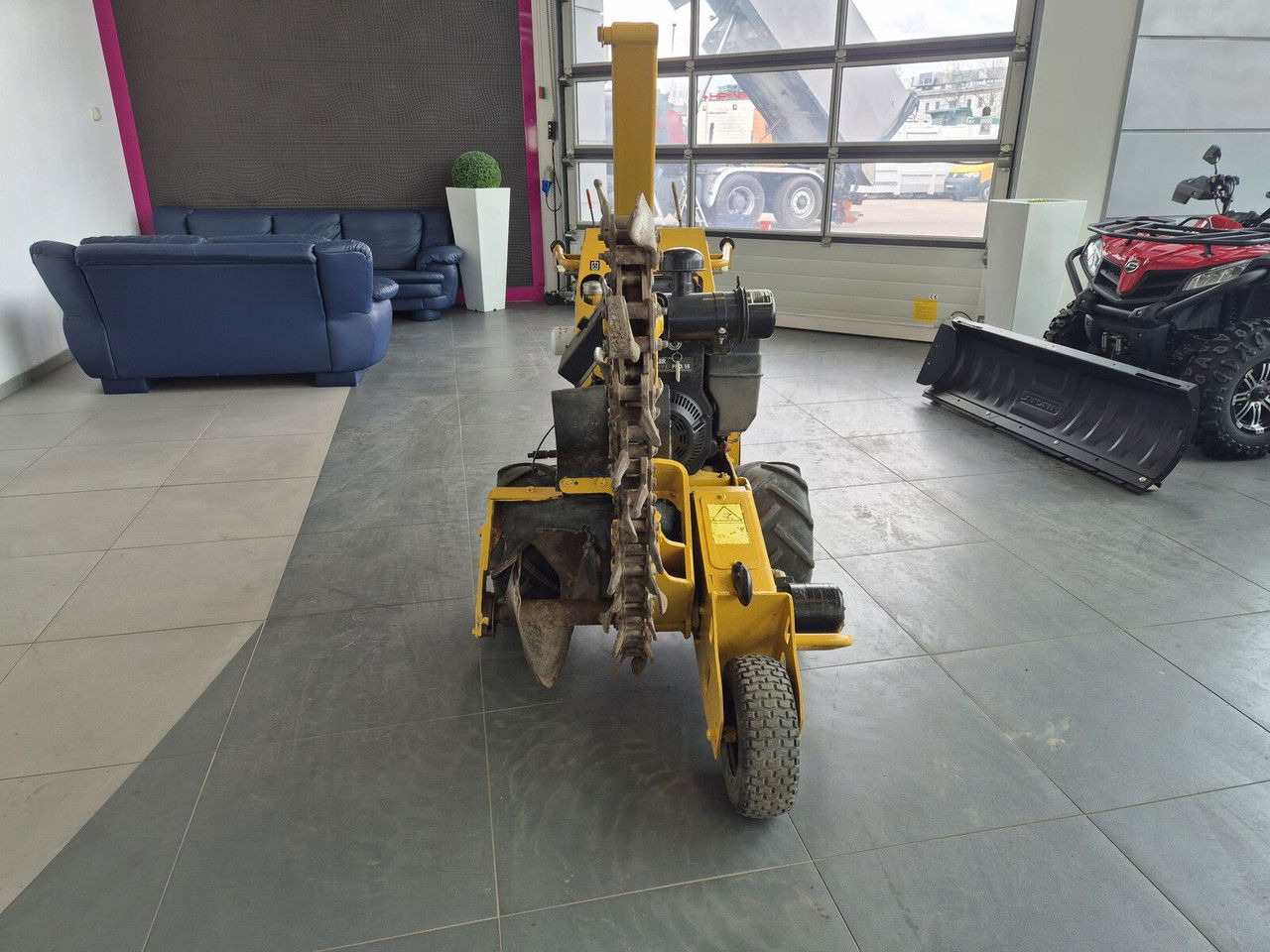 Trencher Vermeer RT100 / Trench SAW / Mini Chain Excavator / Idea L FOR Cables: picture 7