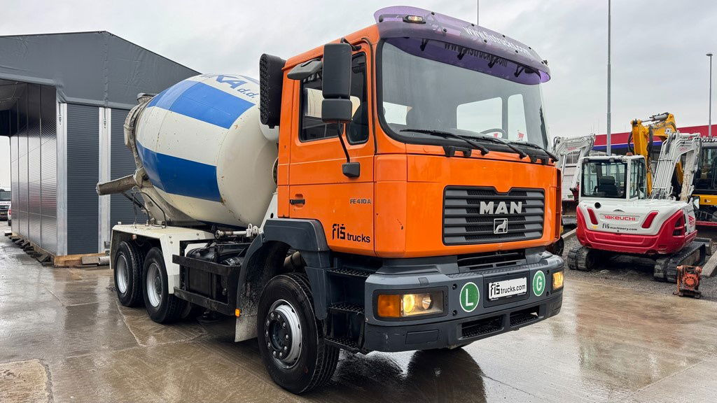 MAN 27.414 FE 410A 6x4 stetter - 7m3 - euro 3 - Concrete mixer truck: picture 3 MAN 27.414 FE 410A 6x4 stetter - 7m3 - euro 3 - Concrete mixer truck: picture 3