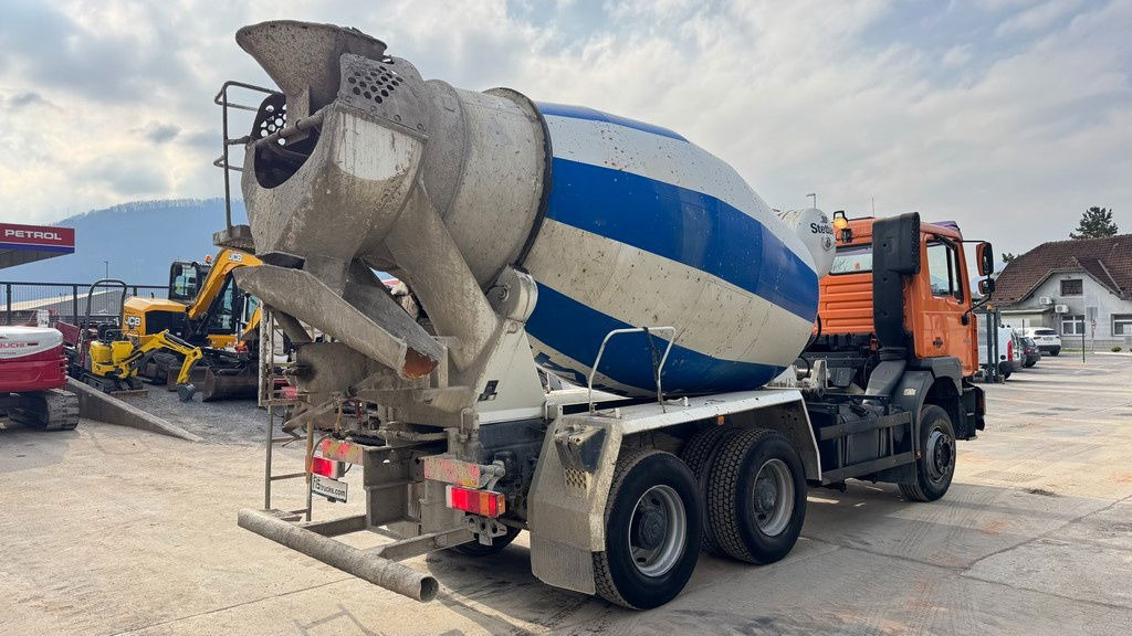 Concrete mixer truck MAN FE 410A 6x4 mixer - 7m3 - euro 3: picture 6