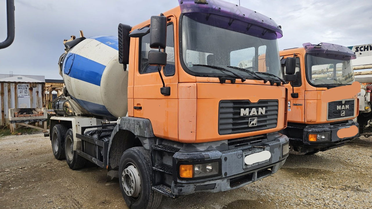 MAN FE 410A 8x4 mixer - 7m3 - euro 3 - Concrete mixer truck: picture 2 MAN FE 410A 8x4 mixer - 7m3 - euro 3 - Concrete mixer truck: picture 2