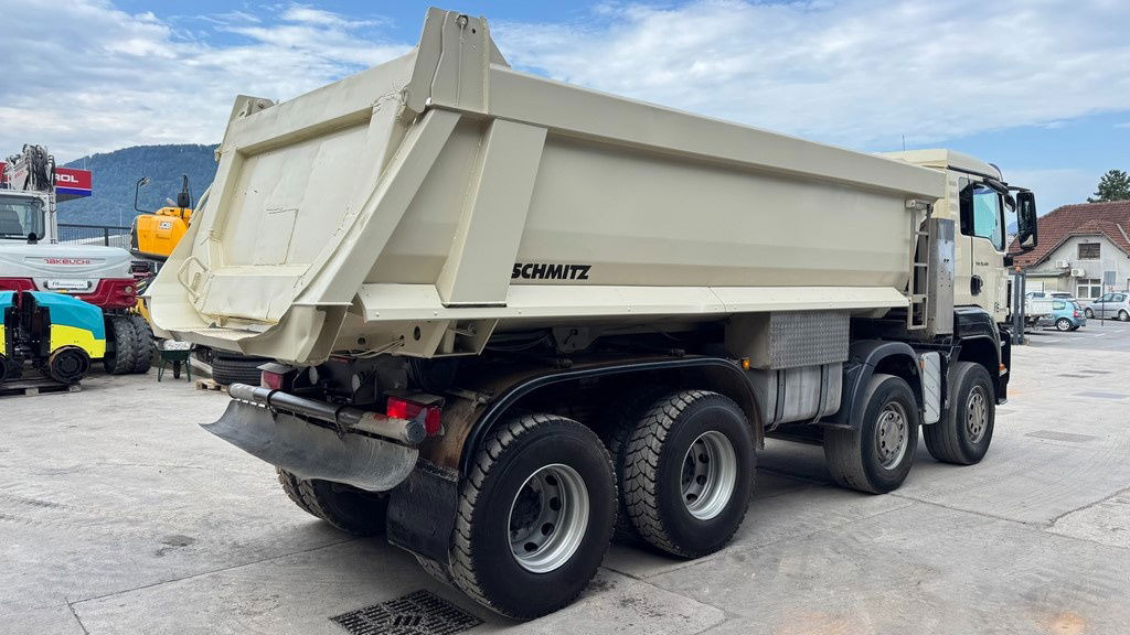 MAN TGS 35.480 8x4 schmitz dumper tipper - Tipper: picture 5 MAN TGS 35.480 8x4 schmitz dumper tipper - Tipper: picture 5