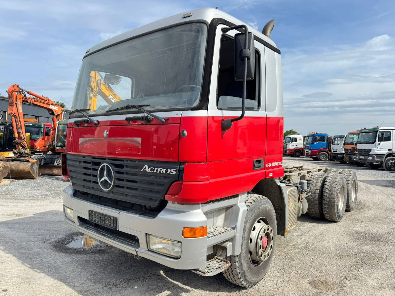 Mercedes-Benz Actros 2631 6x4 chassis - spring - Cab chassis truck: picture 1 Mercedes-Benz Actros 2631 6x4 chassis - spring - Cab chassis truck: picture 1