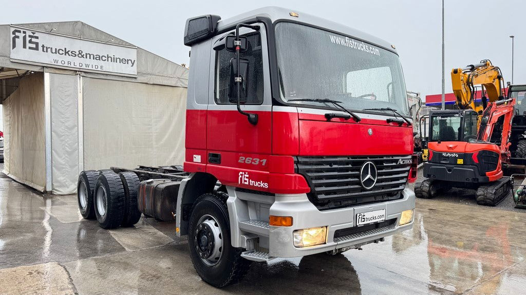 Mercedes-Benz Actros 2631 Actros 2631 6x4 chassis - spring - Perfect - Cab chassis truck: picture 3 Mercedes-Benz Actros 2631 Actros 2631 6x4 chassis - spring - Perfect - Cab chassis truck: picture 3