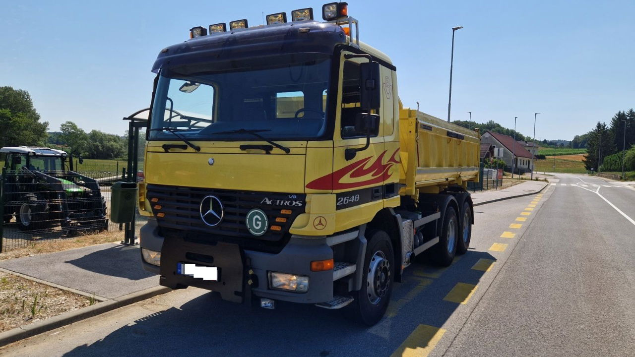 Mercedes-Benz Actros 2648 K 6X4 meiller bordmatic - air condition - Tipper: picture 1 Mercedes-Benz Actros 2648 K 6X4 meiller bordmatic - air condition - Tipper: picture 1