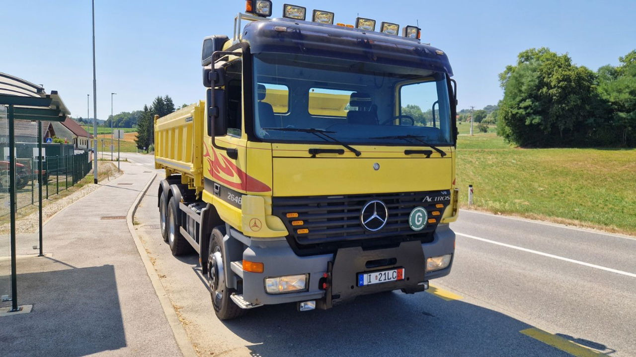 Mercedes-Benz Actros 2648 K 6X4 meiller bordmatic - air condition - Tipper: picture 4 Mercedes-Benz Actros 2648 K 6X4 meiller bordmatic - air condition - Tipper: picture 4