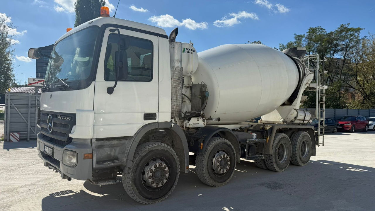 Mercedes-Benz Actros 3532 8x4 beton Schwing mixer 10m3 - Concrete mixer truck: picture 2 Mercedes-Benz Actros 3532 8x4 beton Schwing mixer 10m3 - Concrete mixer truck: picture 2
