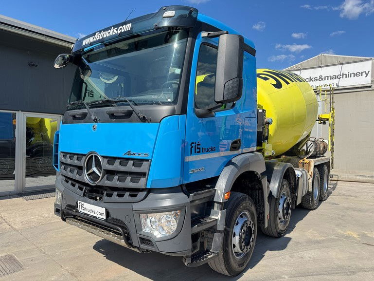 Mercedes-Benz Arocs 3543 8x4 schwing mixer 9m3 - Concrete mixer truck: picture 1 Mercedes-Benz Arocs 3543 8x4 schwing mixer 9m3 - Concrete mixer truck: picture 1