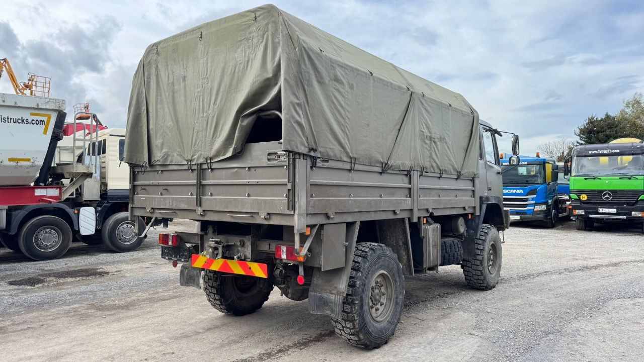 Steyr 12M18 4X4 stake body - truck - Curtainsider truck: picture 5 Steyr 12M18 4X4 stake body - truck - Curtainsider truck: picture 5