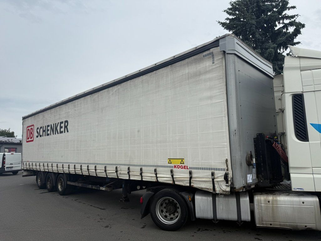 Curtainsider semi-trailer Kögel S24-1 MEGA/lowdeck: picture 1