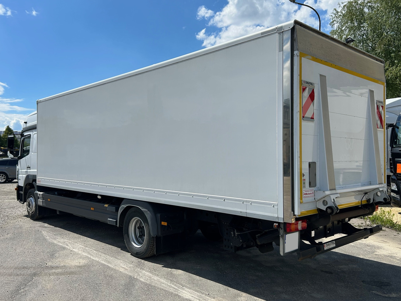 MERCEDES-BENZ ATEGO 1230 / BIGSPACE / 2020 / KOFFER 19 EPAL / LBW 2T - Box truck: picture 4 MERCEDES-BENZ ATEGO 1230 / BIGSPACE / 2020 / KOFFER 19 EPAL / LBW 2T - Box truck: picture 4