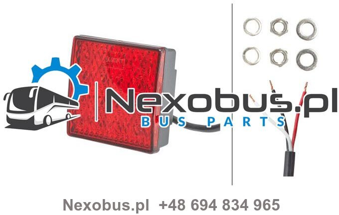 Lampa tył stop pozycja LED Vanhool T915 T916 T917 - Tail light for Bus: picture 1 Lampa tył stop pozycja LED Vanhool T915 T916 T917 - Tail light for Bus: picture 1