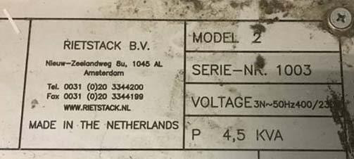 Printing machinery Block gluing machine Rietstack model 2: picture 9