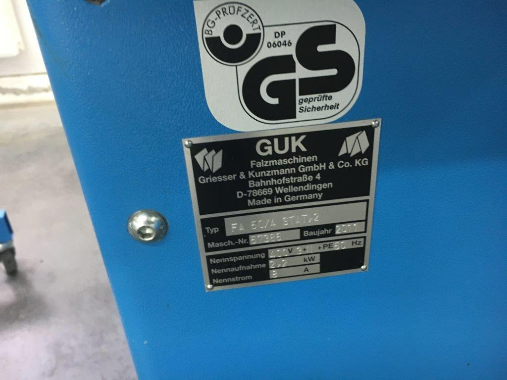 GUK SM 50-2 cutting machine with feeder - Binding machine: picture 4 GUK SM 50-2 cutting machine with feeder - Binding machine: picture 4