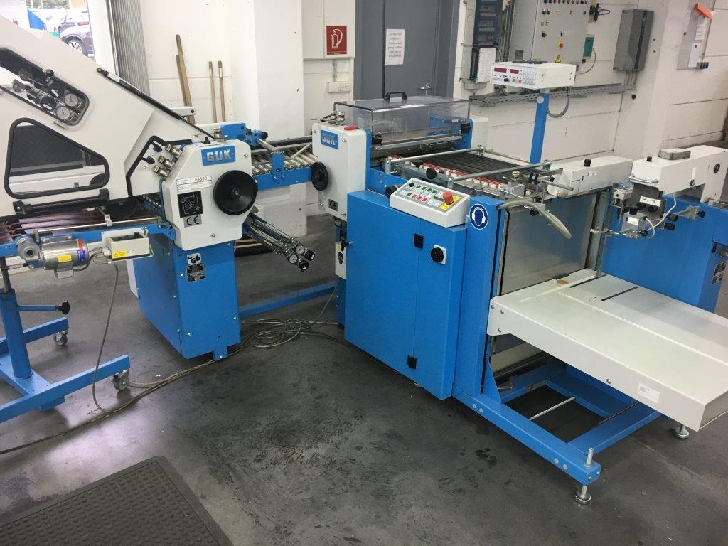 GUK SM 50-2 cutting machine with feeder - Binding machine: picture 1 GUK SM 50-2 cutting machine with feeder - Binding machine: picture 1