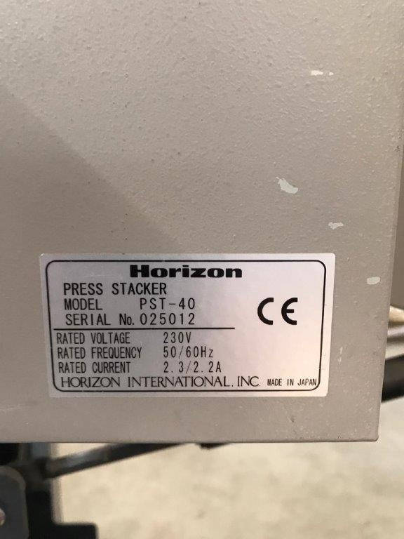 Horizon AFC-546 AKT semi-automatic adjustable combination folder with shingle press delivery Horizon PST-40 - Folding machine: picture 3 Horizon AFC-546 AKT semi-automatic adjustable combination folder with shingle press delivery Horizon PST-40 - Folding machine: picture 3