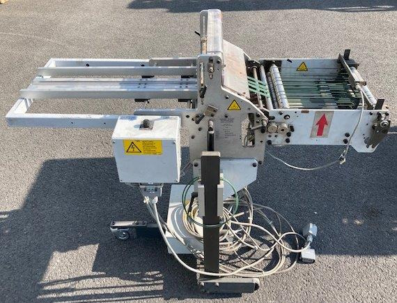 Small Sized Pharmaceutical pocket folding Machine HEIDELBERG STAHLFOLDER Ti 36-6-F-T with STA-30 and additional Kbi-36 crossfold - Folding machine: picture 2 Small Sized Pharmaceutical pocket folding Machine HEIDELBERG STAHLFOLDER Ti 36-6-F-T with STA-30 and additional Kbi-36 crossfold - Folding machine: picture 2
