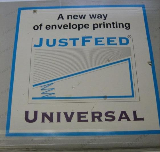 JustFeed Universal Envelope Printing Kit - Spare parts for Printing machinery: picture 1 JustFeed Universal Envelope Printing Kit - Spare parts for Printing machinery: picture 1