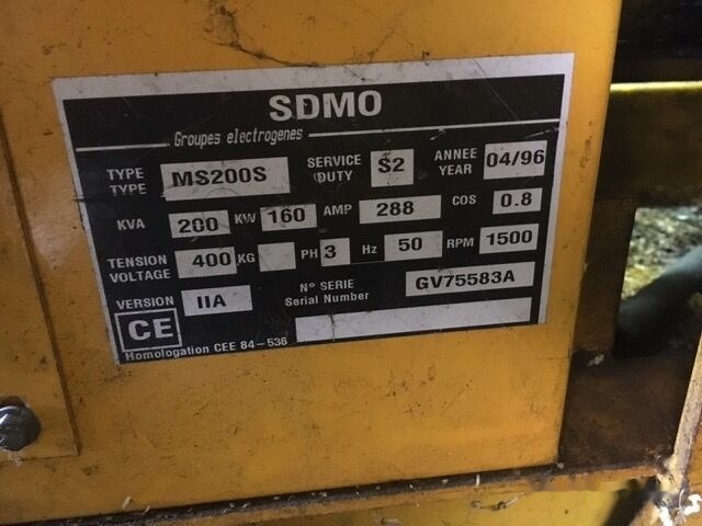 SDMO - Generator set: picture 3 SDMO - Generator set: picture 3