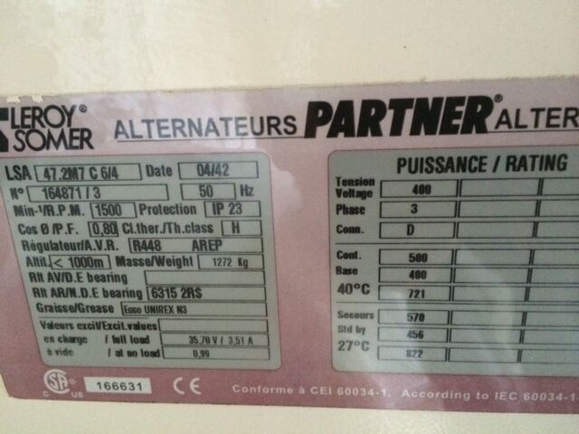 Volvo - Generator set: picture 5 Volvo - Generator set: picture 5