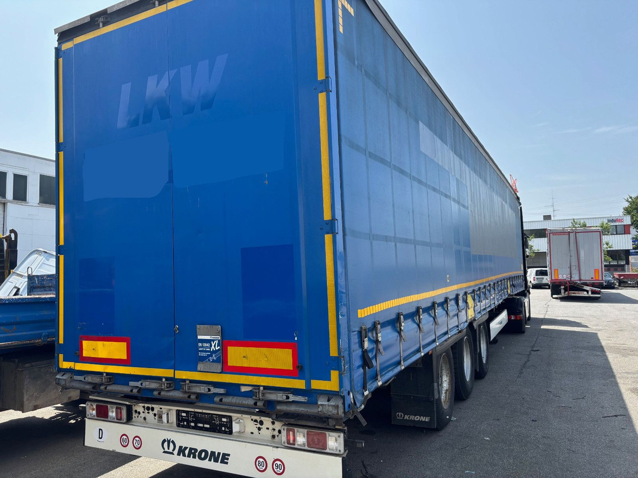 Krone SD Standard XL/Luft/Trommel - Curtainsider semi-trailer: picture 2 Krone SD Standard XL/Luft/Trommel - Curtainsider semi-trailer: picture 2