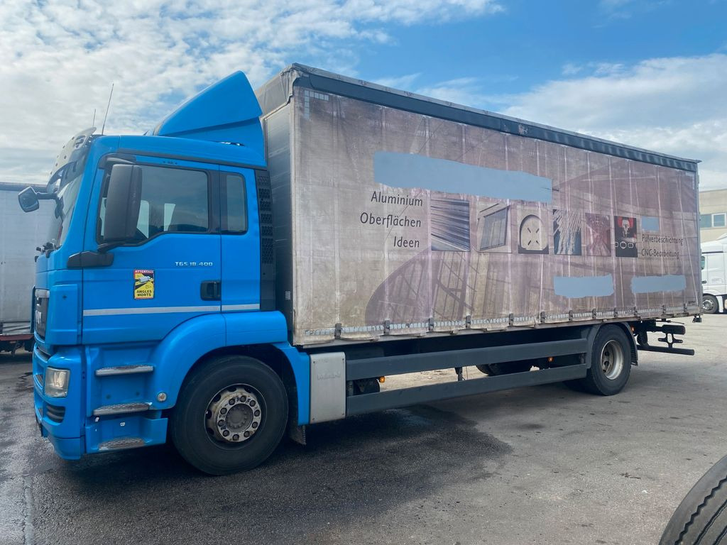 MAN 18.400 8m Lang/10t Nutzlast/2 Stück - Curtainsider truck: picture 2 MAN 18.400 8m Lang/10t Nutzlast/2 Stück - Curtainsider truck: picture 2